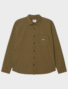 Camisa Obey Jimmy woven Rosin Multi