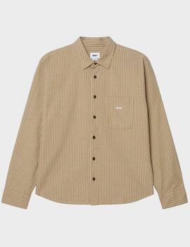 Camisa Obey Jimmy woven Laurel Oak Multi