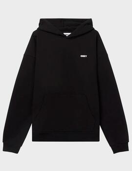 Sudadera Obey Bold Star Extra Heavy Hood Black