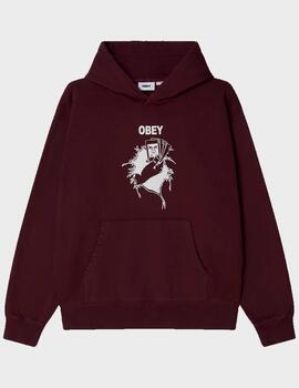 Sudadera Obey Bad Seeds Faded Hood wintstngFaddWsh