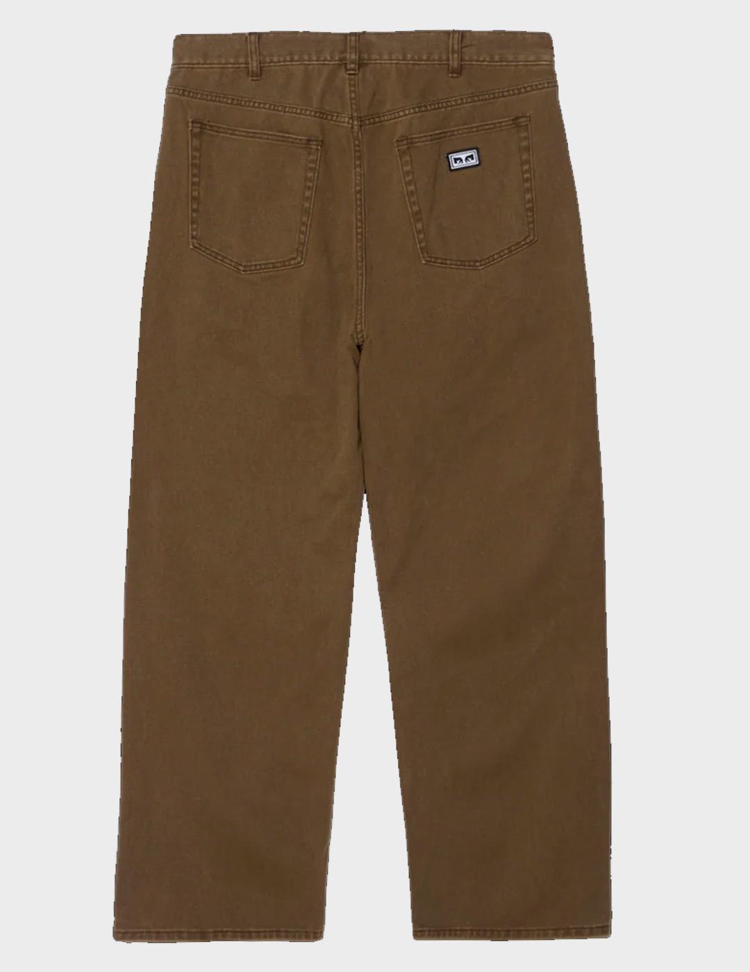 Pantalon Obey Bigwig Baggy Denim WrenFadedWash