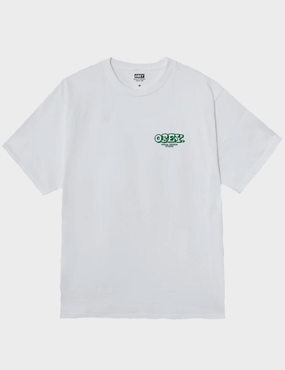 Camiseta Obey Knowledge White