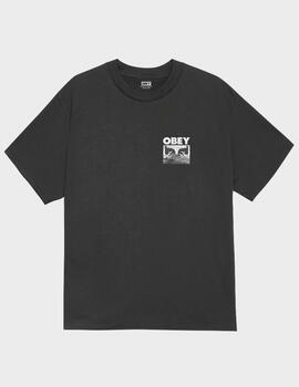 Camiseta Obey In a Different Place VintageBlack