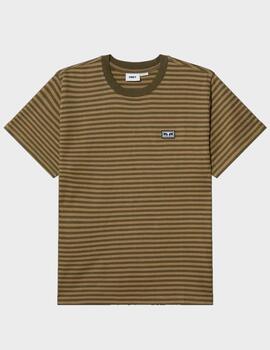 Camiseta Obey Established Works Eyes Strp Grp Leaf