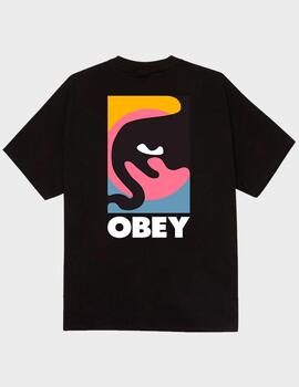 Camiseta Obey Quarter icon Black