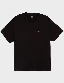 Camiseta Obey Quarter icon Black
