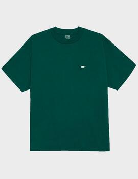 Camiseta Obey Quarter icon Rainforest