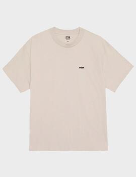 Camiseta Obey Visual Studios Silver Grey