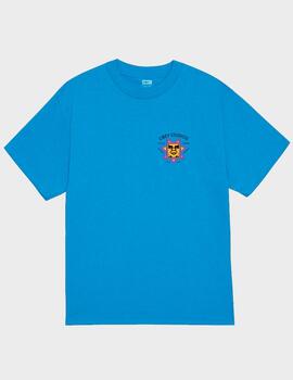 Camiseta Obey Global Visuals Azure Blue