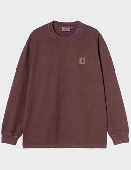 Camiseta Carhartt L/S Vista T-Shirt Palisander G/D