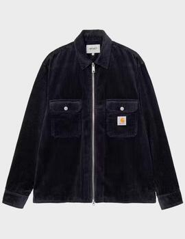 Cazadora Carhartt WIP Reynold Shirt Jac Dark Navy