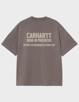 Camiseta Carhartt WIP S/S Distance T-Shirt Graphit