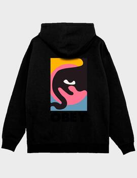 Sudadera Obey Quarter Icon Black