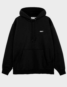 Sudadera Obey Quarter Icon Black