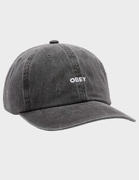 Gorra Obey Pigment Bold 6 Panel Pigment Black