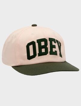 Gorra Obey Collegiate 6 PNL Cedar Multi