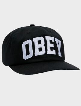 Gorra Obey Collegiate 6 PNL Black