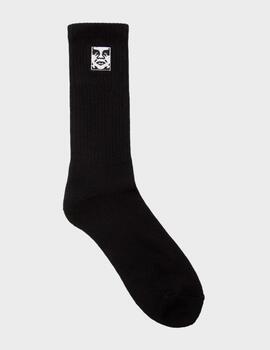 Calcetines Obey Icon Face Black