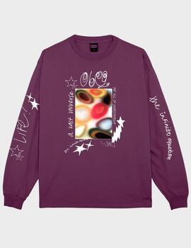 Camiseta Obey Vast Universe Pigment Plum Perfect