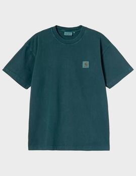 Camiseta Carhartt WIP S/S Vista Deep Lagoon