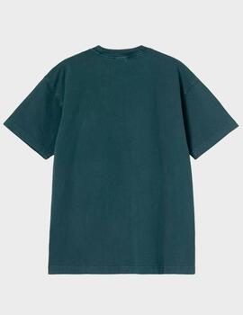 Camiseta Carhartt WIP S/S Vista Deep Lagoon