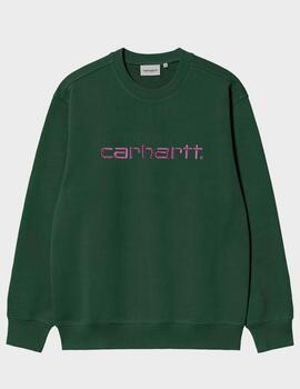 Sudadera Carhartt WIP Crewneck Sweat Sorrent