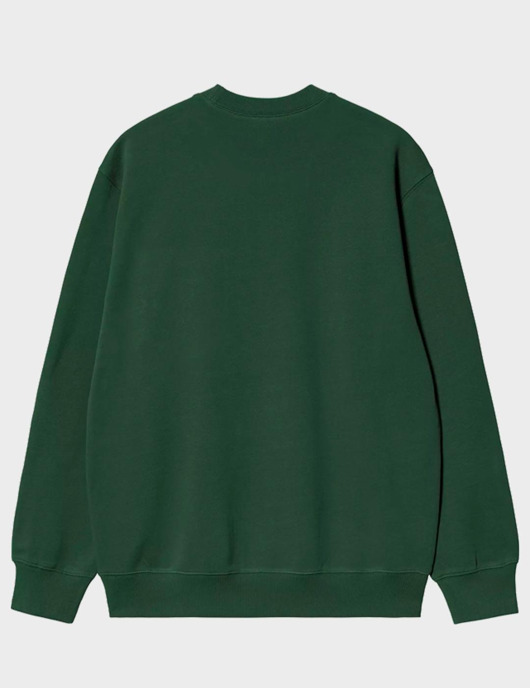 Sudadera Carhartt WIP Crewneck Sweat Sorrent
