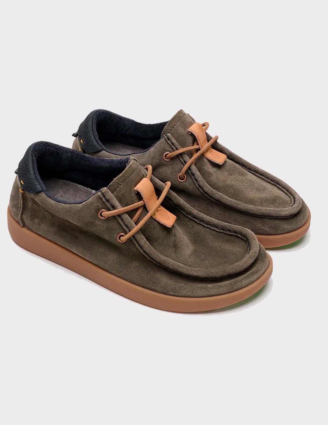 Zapatillas Satorisan Kwahu Winter Suede Deep Khaki