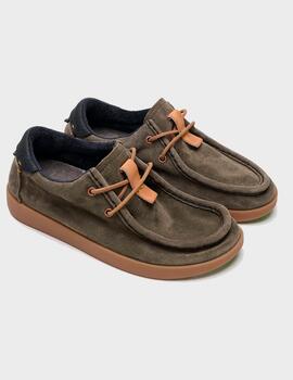 Zapatillas Satorisan Kwahu Winter Suede Deep Khaki