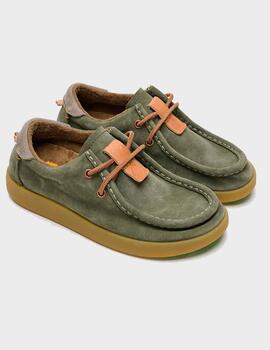 Zapatillas Satorisan Kwahu Winter Suede Rush Green