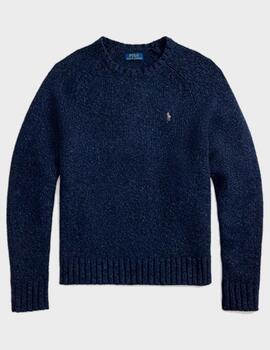 Jersey Polo Ralph Lauren M Classics LSL-PLO Navy