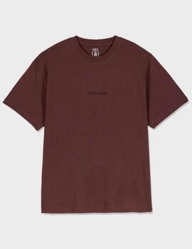 Camiseta Volcom Stone LSE SST Cacao
