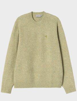 Jersey Carhartt WIP Curtis Sweater Tangled Brass