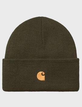Gorro Carhartt Chase Beanie Olive / Gold