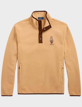 Polar Polo Ralph Lauren M Classics LSL-SWS Brown