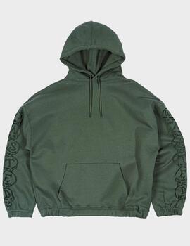 Sudadera Wasted Paris Bury Boxy Hoodie Green