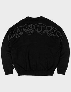 Jersey Wasted Paris Bury Sweater Black
