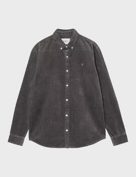 Camisa Carhartt WIP Madison Cord Shirt Graphite