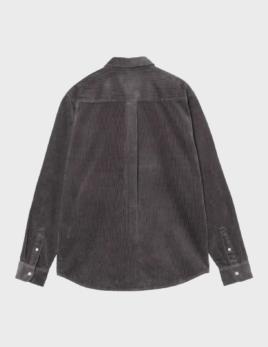 Camisa Carhartt WIP Madison Cord Shirt Graphite