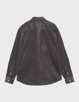 Camisa Carhartt WIP Madison Cord Shirt Graphite