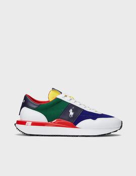 Zapatillas Polo Ralph Lauren Train 89 Wht/Ylw/Roy