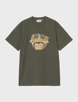 Camiseta Carhartt WIP S/S Cheddda T-Shirt Opuntia