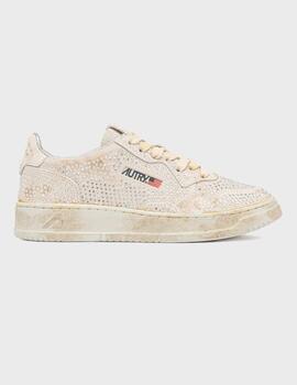 Zapatillas Autry Medalist Low Wom Sue/Strass White