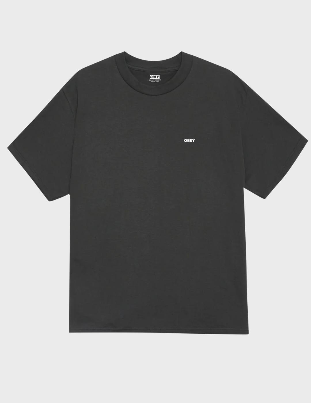 Camiseta Obey Steady Mobbin Vintage Black