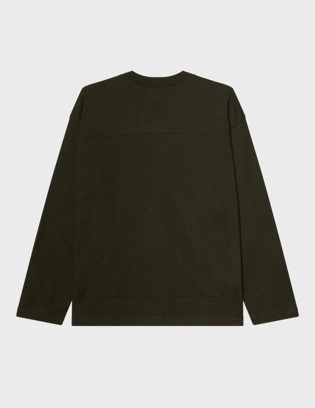 Camiseta Obey Football Jersey LS Rosin