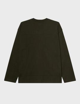 Camiseta Obey Football Jersey LS Rosin