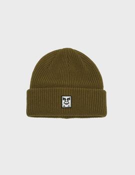 Gorro Obey Mid Icon Patch Cuff Beanie Dull Army