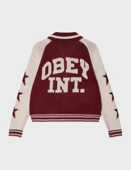 Jersey Obey Cowichan Sweater Tawny Port