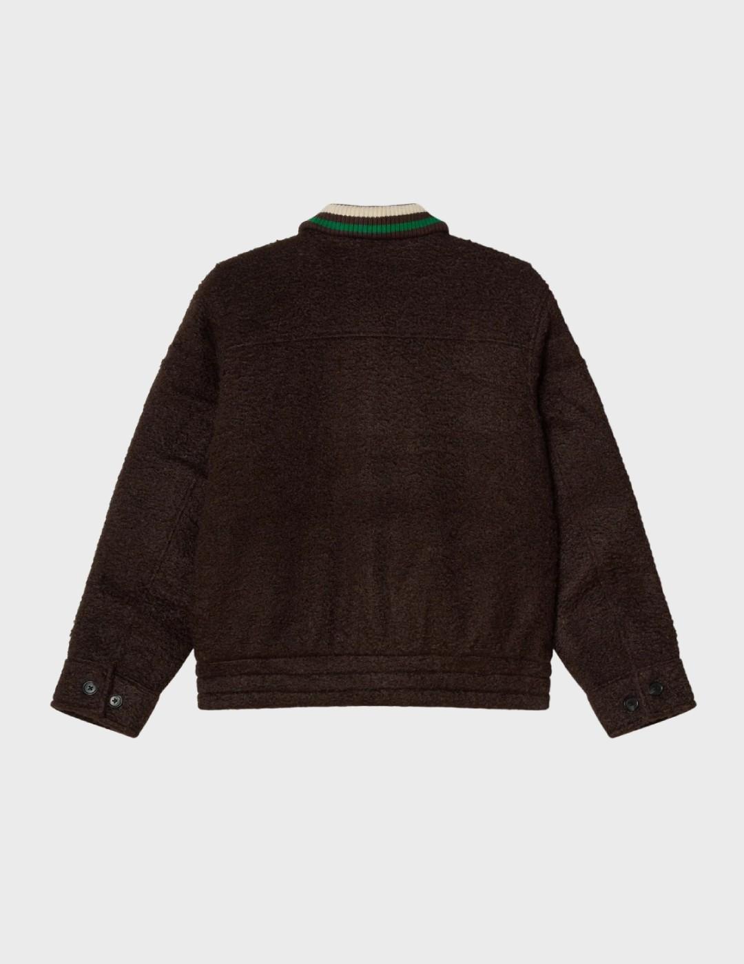 Chaqueta Obey Arden Blouson Jacket Java Brown