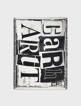 Manta Carhartt WIP Letter Press Black / Wax